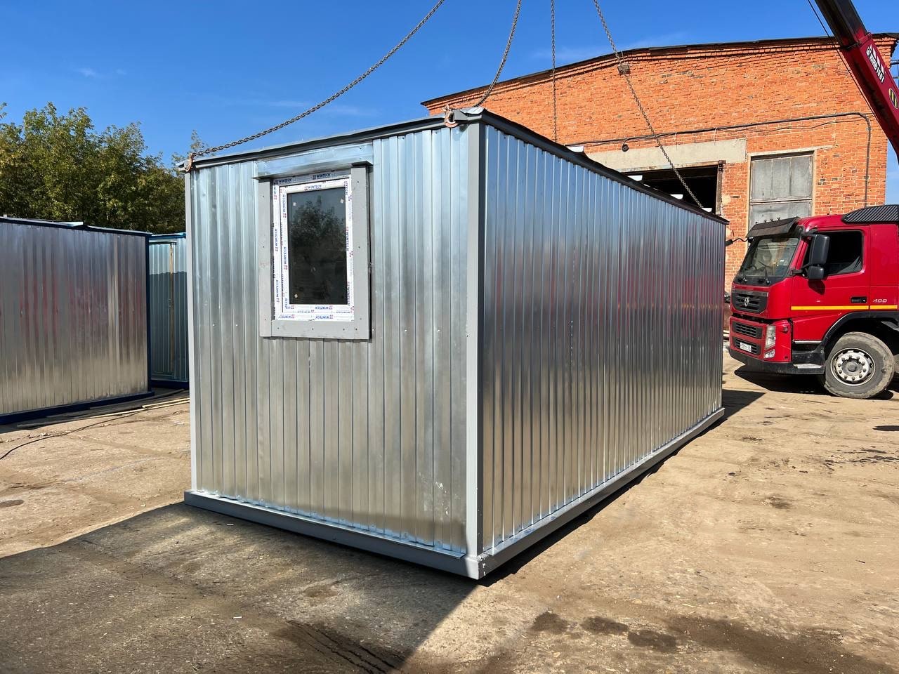 Перевозка блок-контейнера