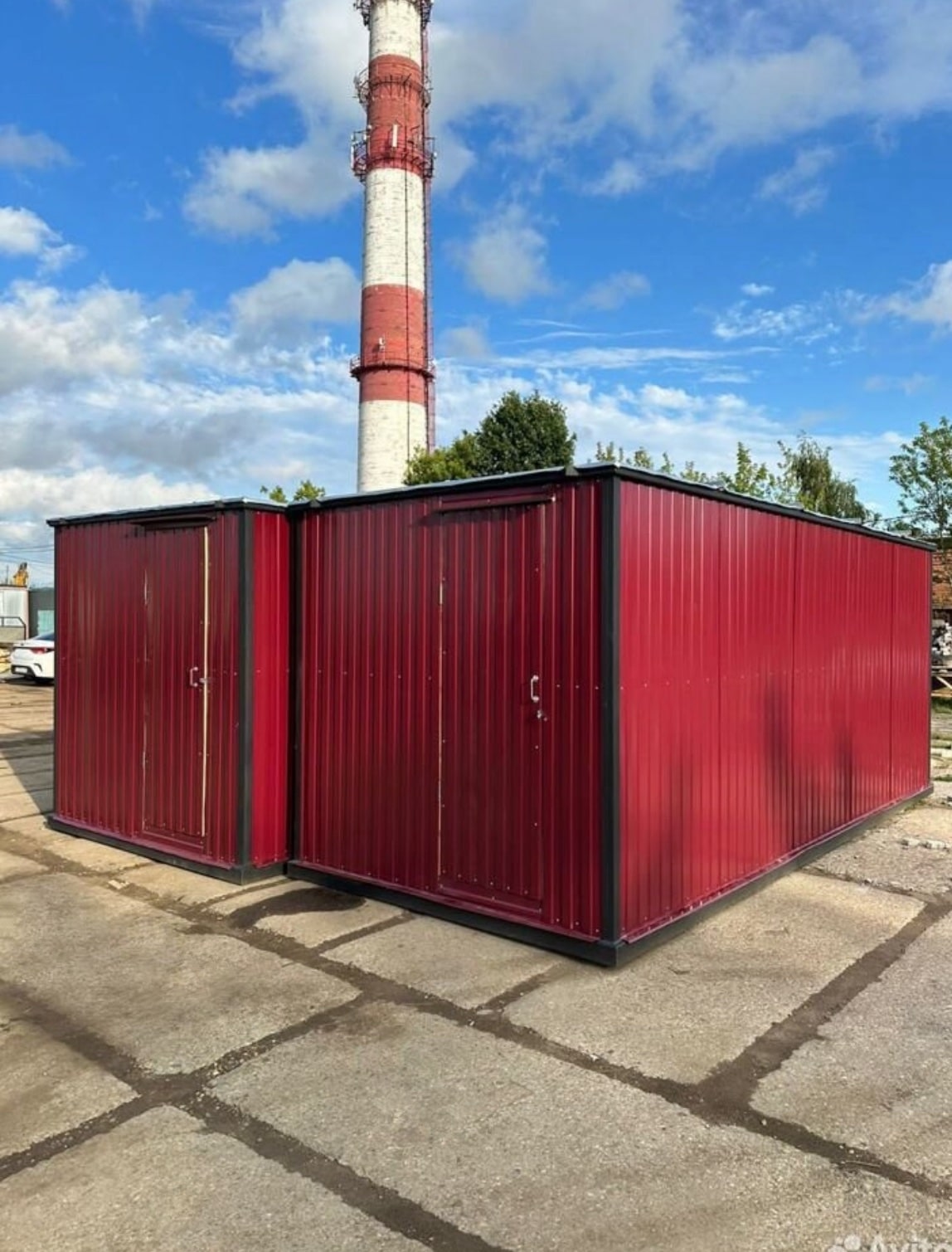 Готовые к перевозке контейнеры