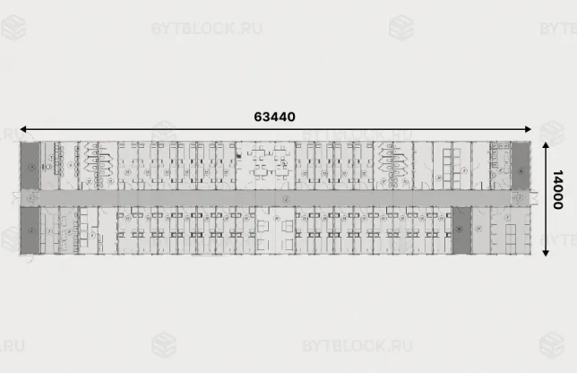 Модульное здание МЗ-03