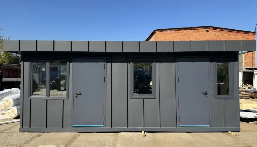 Блок-контейнер БК-комфорт город Дмитров с окнами