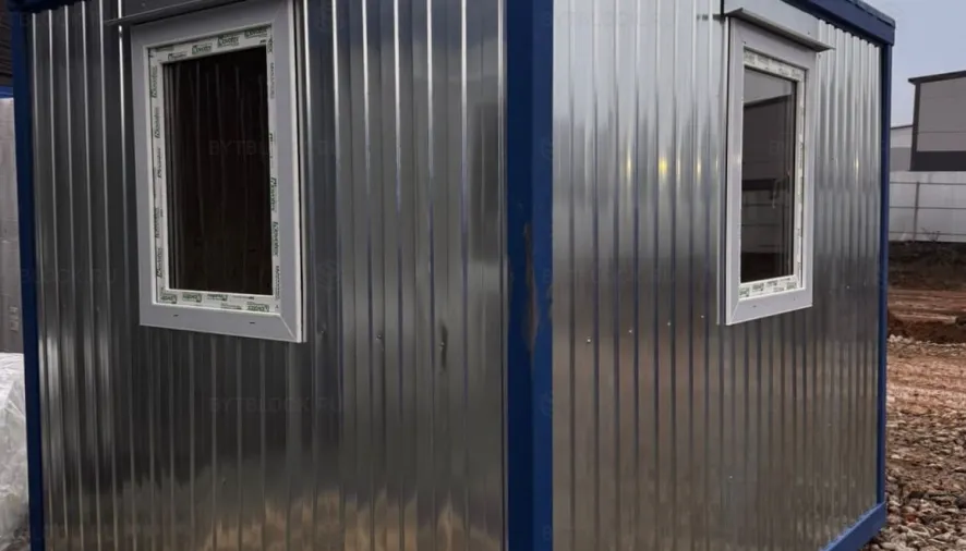 Пост охраны Бытблок 3 м из профлиста в городе Тула