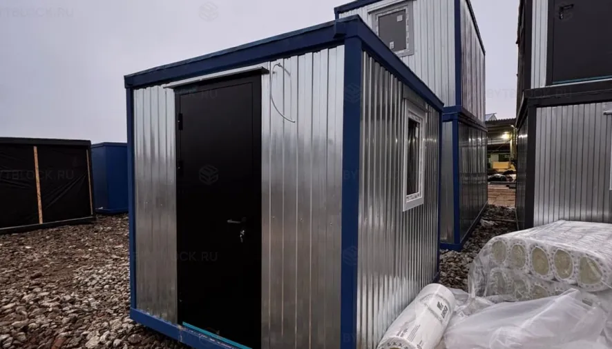 Пост охраны Бытблок 3 м из профнастила в городе Тула